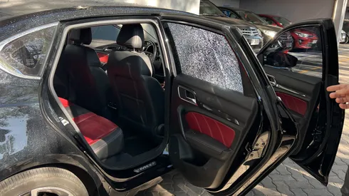 La familia de Gustavo Quinteros sufrió una lamentable apedreada