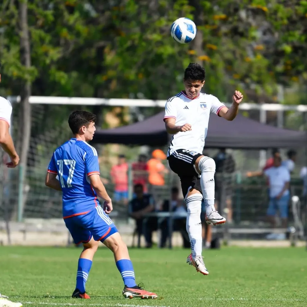 Colo Colo Proyección cae ante Universidad de Chile. Crédito: Colo Colo Fútbol Joven.