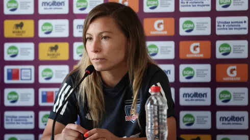 Yanara Aedo en Colo Colo. Crédito: Colo Colo.