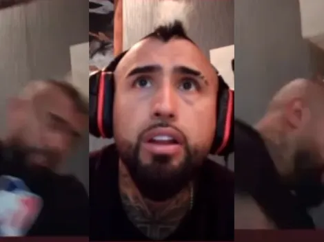 ¡El segundo de furia de Vidal en la derrota de Chile!