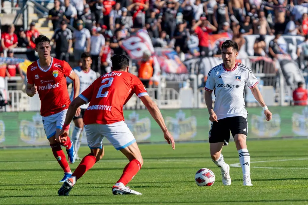 César Fuentes puede volver ante Audax Italiano. Créditos: Guille Salazar/DaleAlbo