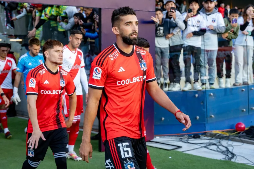 Emiliano Amor volvió a ser titular en Colo Colo.