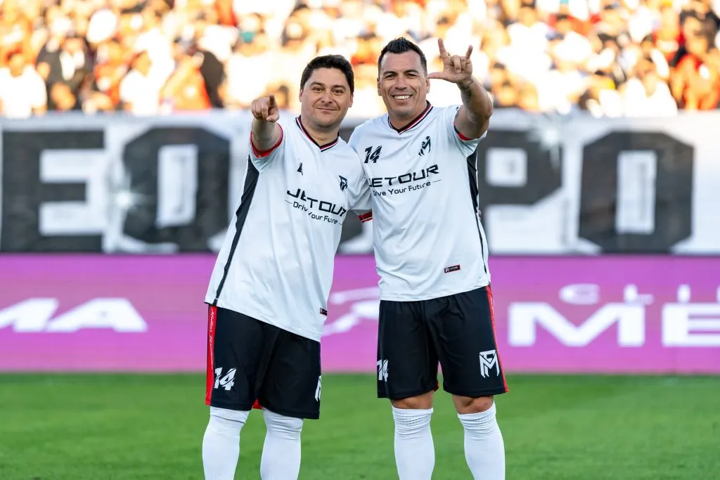 Manuel Neira y Esteban Paredes vuelven a ser dupla en un equipo de Colo Colo | Foto: Guille Salazar, DaleAlbo