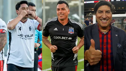 El tridente de lujo de Colo Colo leyendas.