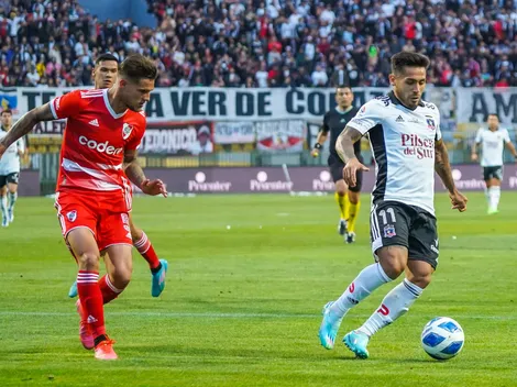 Gustavo Quinteros da luces de la formación de Colo Colo vs River