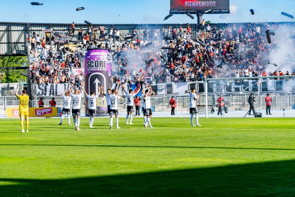 Colo Colo en el partido con Magallanes en Rancagua. (Foto: Guillermo Salazar/DaleAlbo)