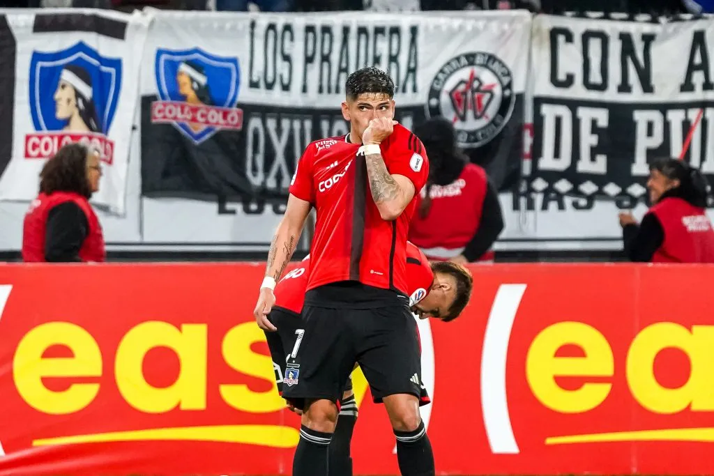 Carlos Palacios fue la gran figura del último Colo Colo vs Unión La Calera. Fuente: Guille Salazar / Dale Albo