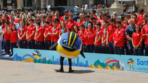 El Team Chile recibió reconocimiento en La Moneda.