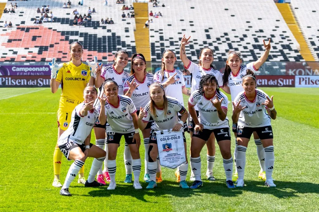 Colo Colo femenino en su último partido de la segunda fase. (Foto: Guillermo Salazar/DaleAlbo)