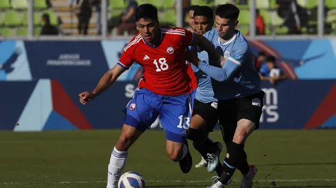 Damián Pizarro en la Roja. Crédito: Photosport.