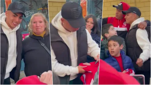 La locura de los hinchas de la Roja por Jordhy Thompson.