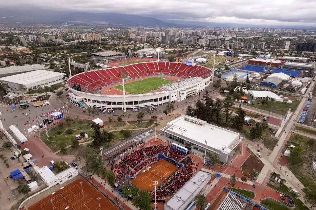 El Estadio Nacional se vistió de gala para albergar los Juegos Panamericanos de Santiago 2023.