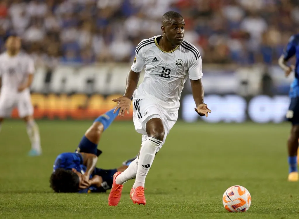 Joel Campbell con la selección de Costa Rica