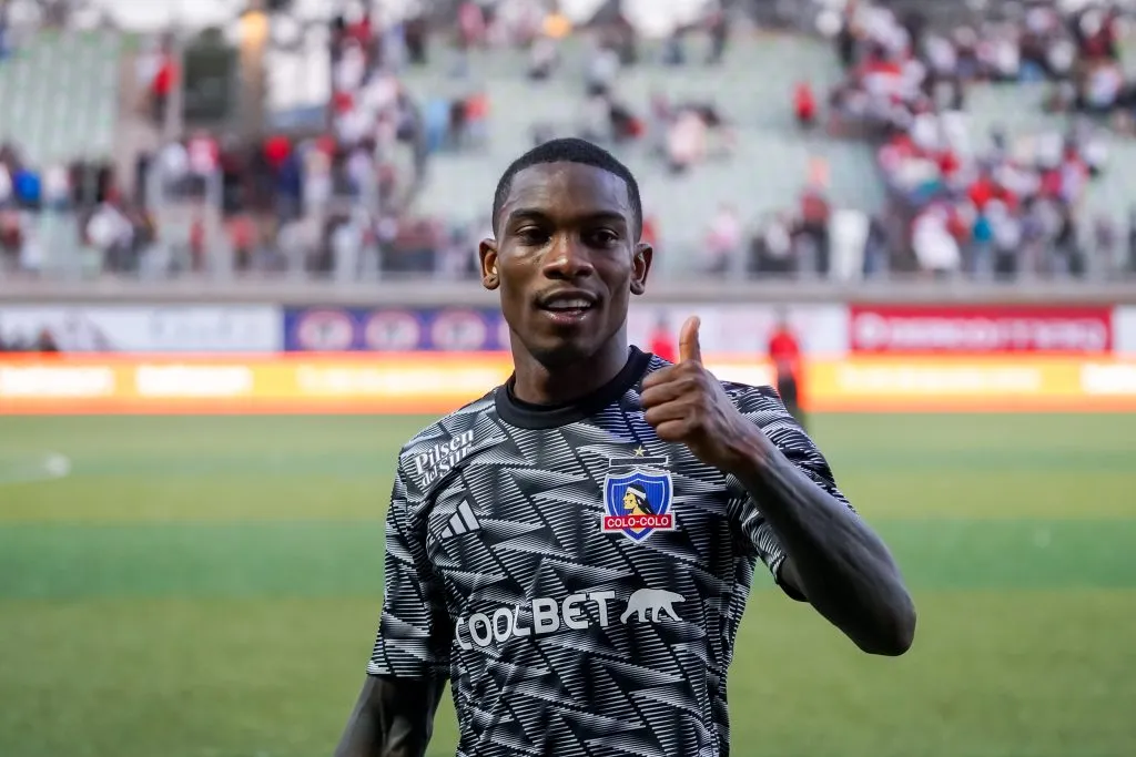 Fabián Castillo en el duelo entre Colo Colo y Deportes Copiapó. Imagen: Guille Salazar/DaleAlbo