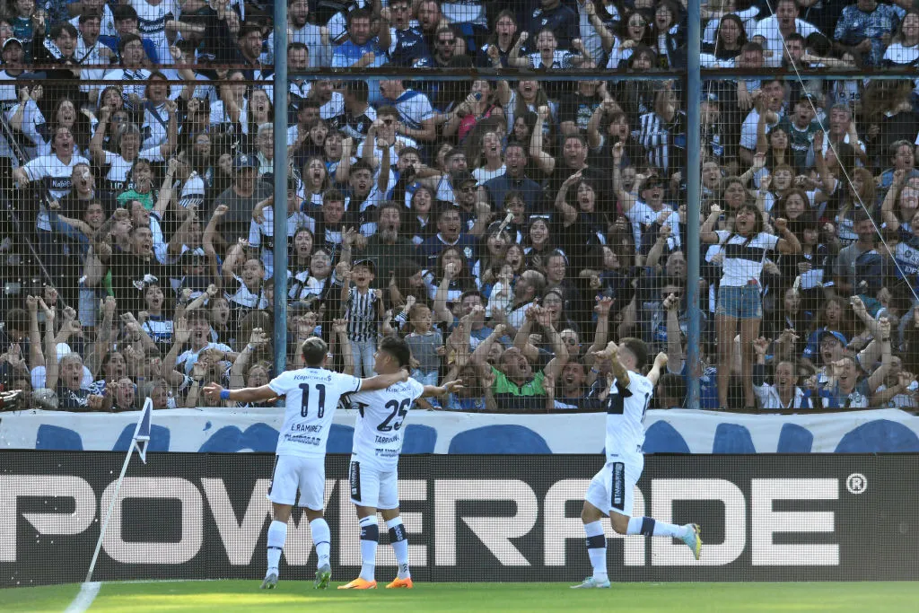 Cristian Tarragona actúo en su última temporada en Gimnasia y Esgrima de La Plata. Imagen: Gustavo Garello/Getty Images