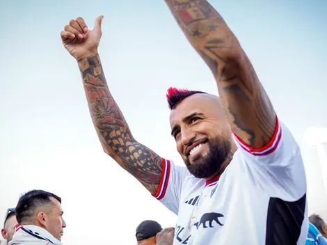 Vidal desata la locura en los hinchas de Colo Colo