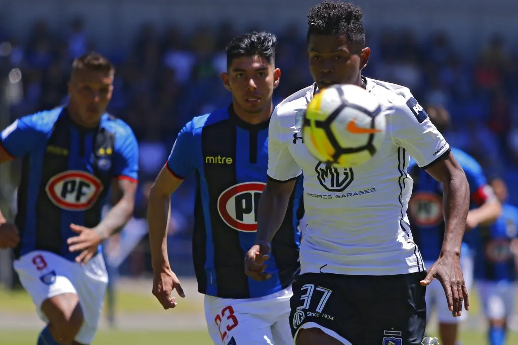 Alexander Bolaños debutó por Colo Colo ante Huachipato