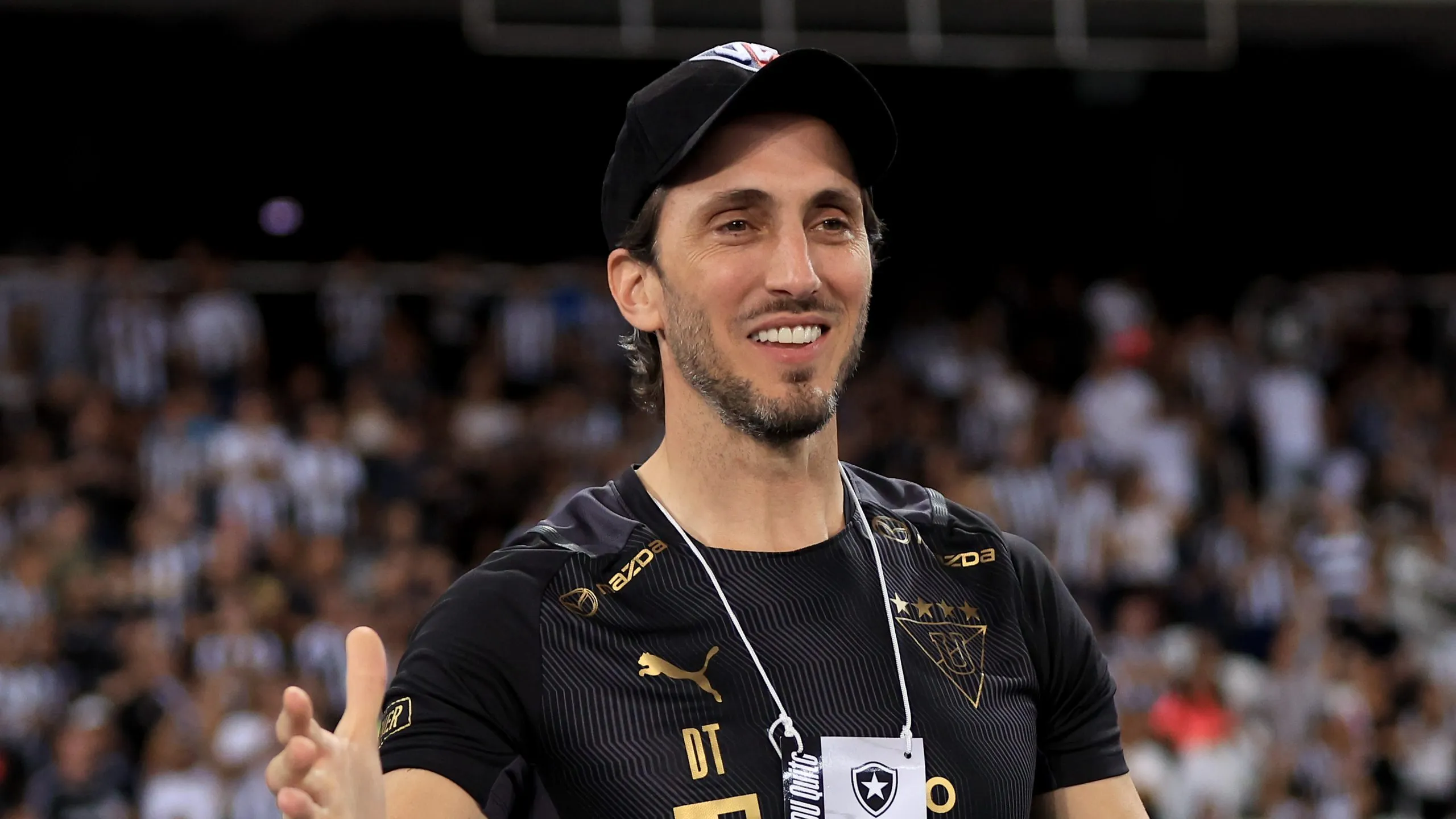 Luis Zubeldía, entrenador de LDU de Quito. (Foto: Getty Images)