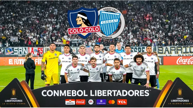 Colo Colo enfrentará a Godoy Cruz en Copa Libertadores.