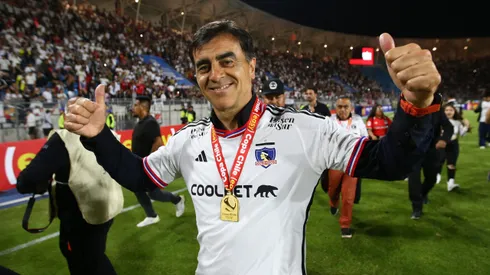 Gustavo Quinteros se va de Colo Colo con cuatro títulos. | Imagen: Photosport.
