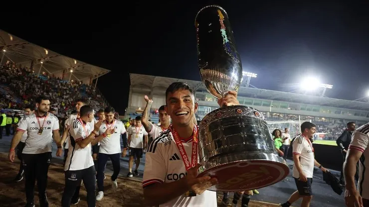 Vicente Pizarro coronó un tremendo año. | Imagen: Colo Colo.