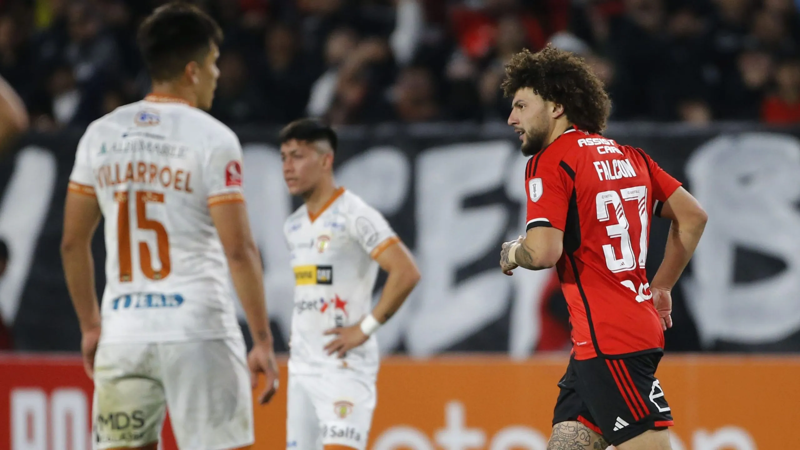 Maximiliano Falcón en la semifinal de vuelta de Copa Chile vs Cobreloa. (Foto: Photosport)