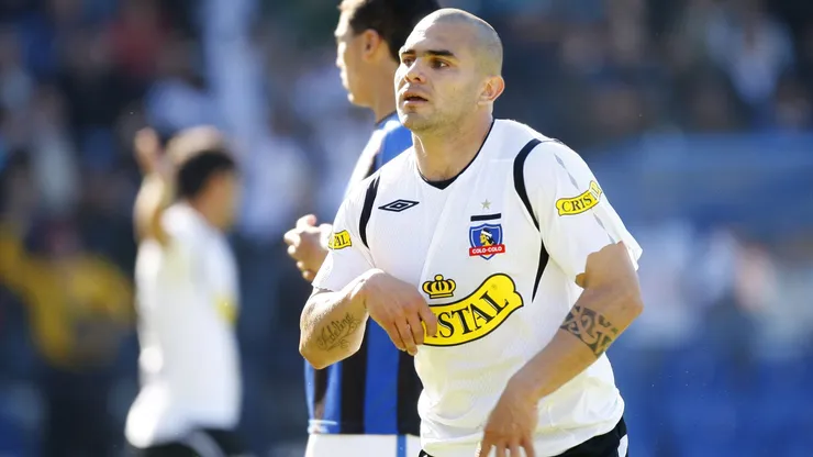 Cristián Bogado, ex delantero paraguayo de Colo Colo.