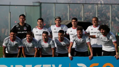 Formación de Colo Colo. Crédito: Colo Colo.