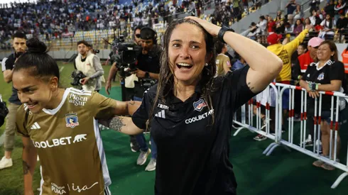 Tatiele Silveira ganadora del premio mejor DT con Colo Colo femenino.