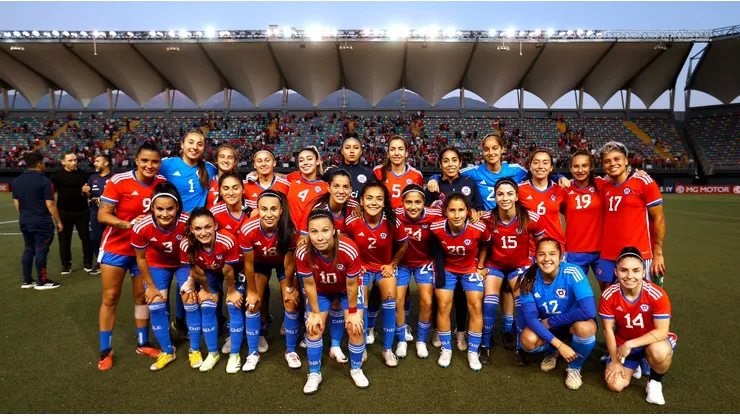 La formación de Chile Femenino vs Perú