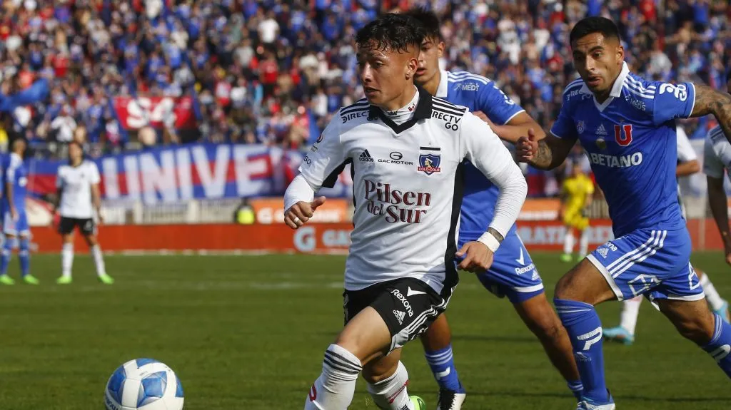 Cristián Zavala en Colo Colo. Crédito: Photosport