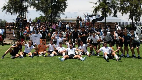 La Sub 16 clasifica a la final. Crédito: Colo Colo Fútbol Joven.