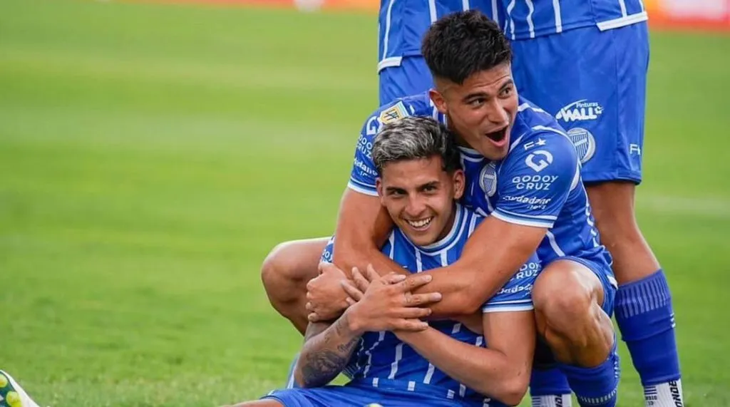 Thomas Galdames en Godoy Cruz. (Foto: Instagram)