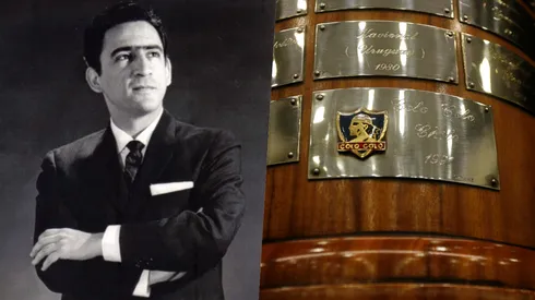 Mario Barrientos, la voz del himno de Colo Colo-