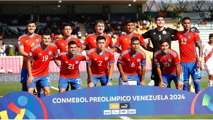Dos de Colo Colo: la formación de Chile Sub 23 vs Uruguay por el Preolímpico.