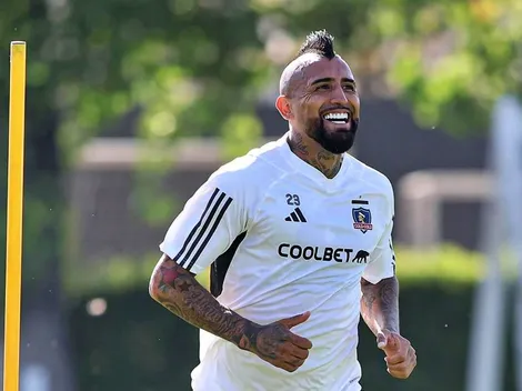 Vidal encabeza la formación de Colo Colo vs Everton