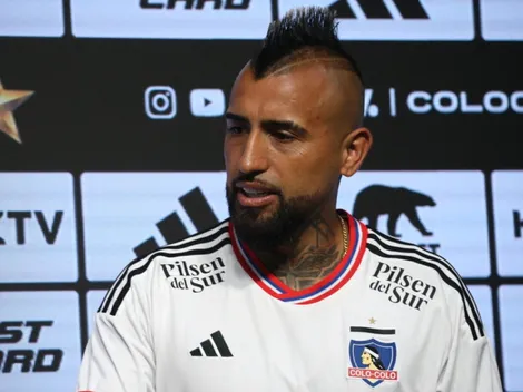 Primer entrenamiento de Vidal y una especial bienvenida