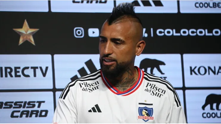 Arturo Vidal vive su primer entrenamiento en Colo Colo.