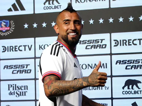 Vidal sigue uniendo su vida con Colo Colo como socio