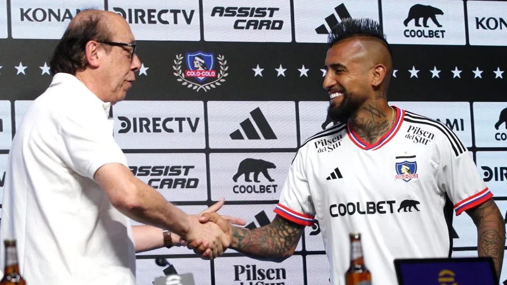 Arturo Vidal es el único refuerzo de Colo Colo