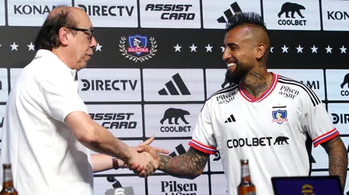 Arturo Vidal es el único refuerzo de Colo Colo. | Imagen: Photosport.