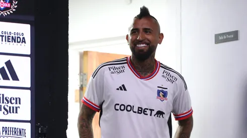 La emoción de Vidal para debutar en Colo Colo en la Copa Viña del Mar.