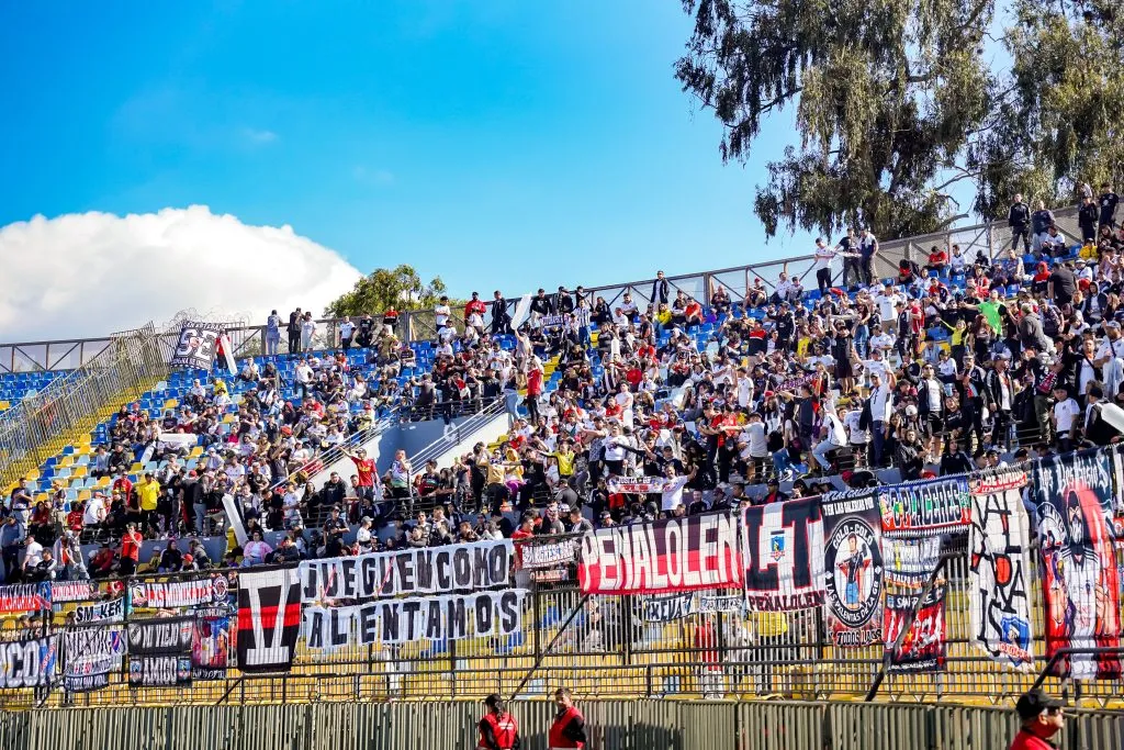 Los hinchas de Colo Colo en su última visita al Estadio Sausalito. (Foto: Guillermo Salazar/DaleAlbo)