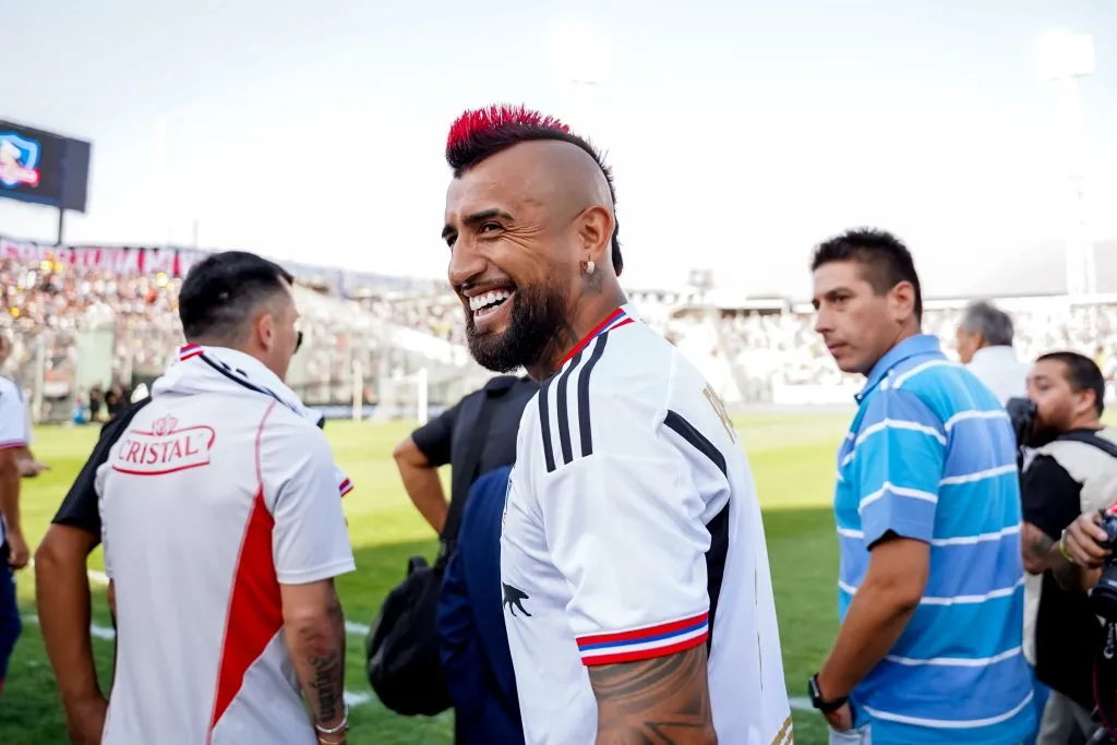 Arturo Vidal se sumará en las próximas horas a los entrenamientos de Colo Colo. Imagen: Guille Salazar/DaleAlbo
