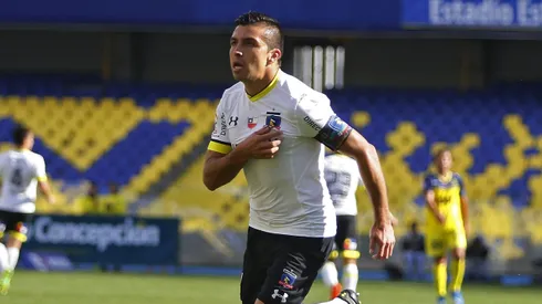Gonzalo Fierro anotando por Colo Colo