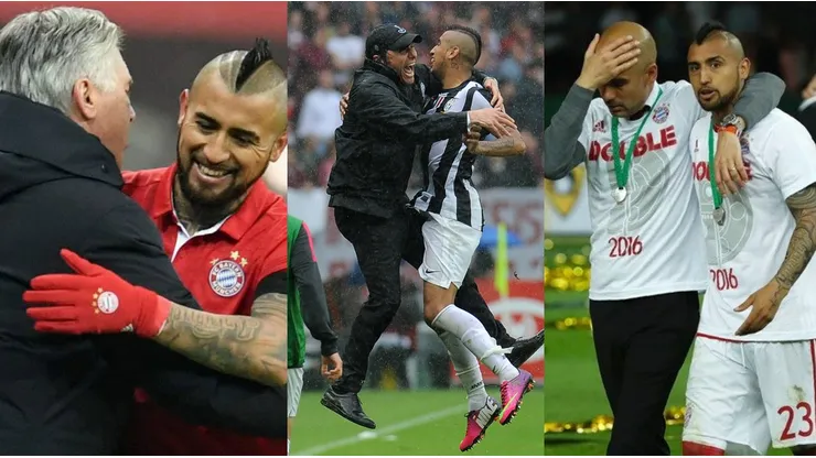 Los grandes técnicos que ha tenido Arturo Vidal en su carrera.