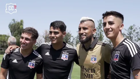 La exigencia de Vidal y tarea que le pone a los juveniles de Colo Colo.