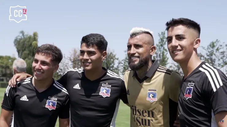 La exigencia de Vidal y tarea que le pone a los juveniles de Colo Colo.