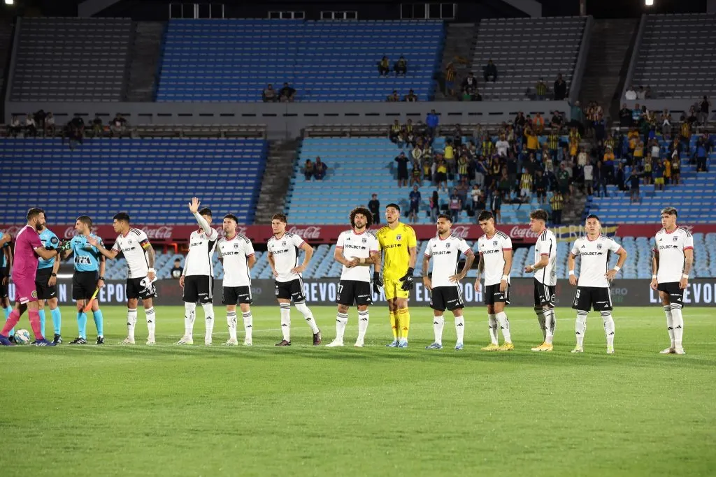 Formación de Colo Colo en el primer amistoso de pretemporada. (Foto: Colo Colo)