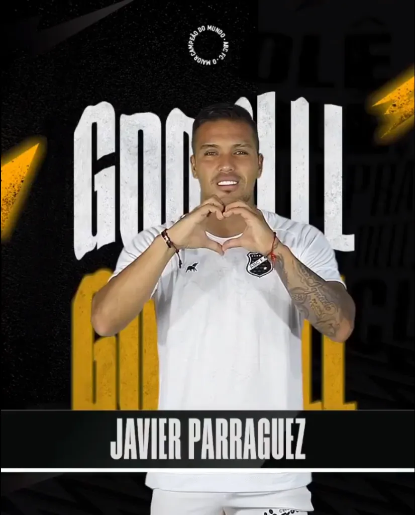 Javier Parraguez registra dos goles en dos partidos con el ABC de Brasil. (Foto: Captura)